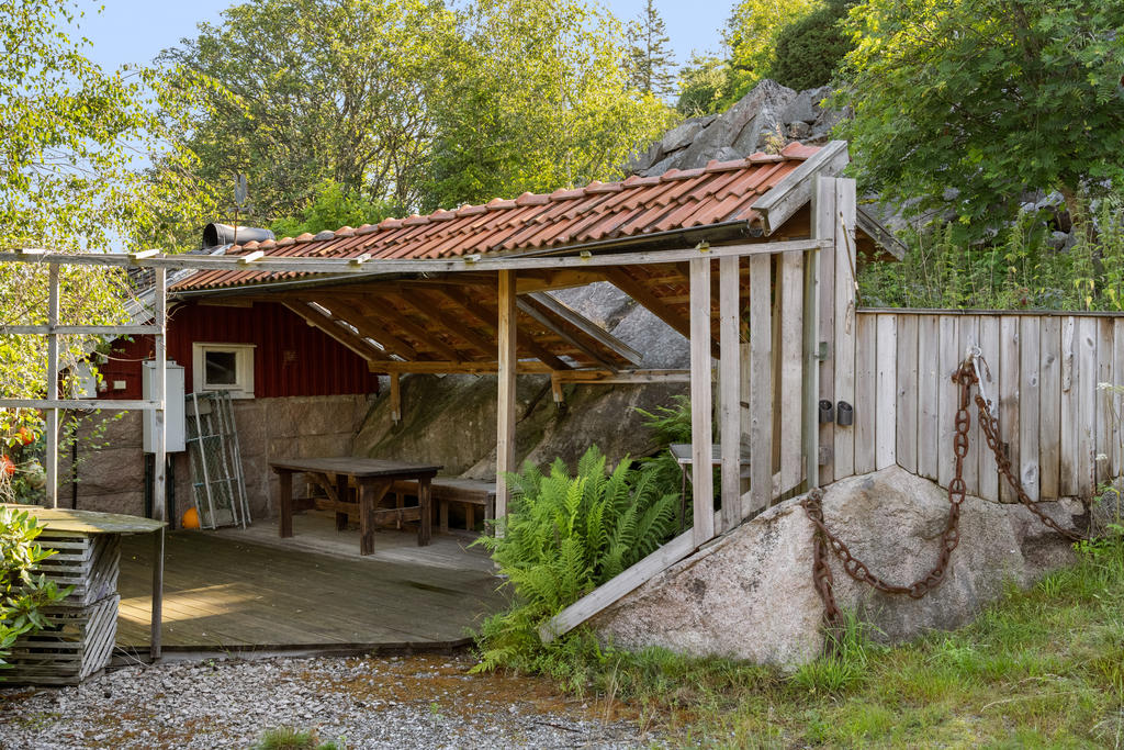 Mysig uteplats