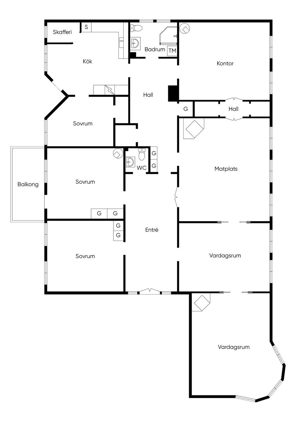 Planlösning