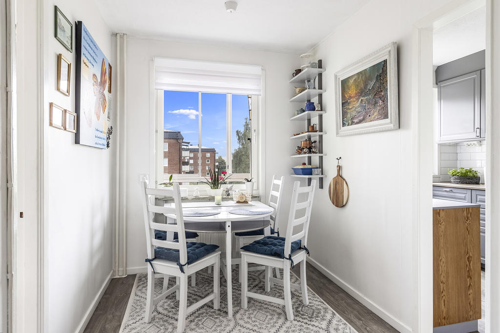 Matsplats i anslutning till kök