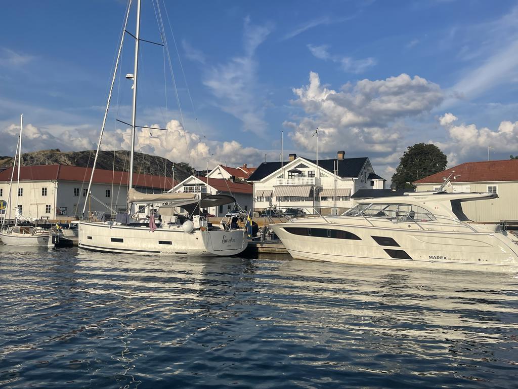 Miljöbild Havstenssund gästhamn.