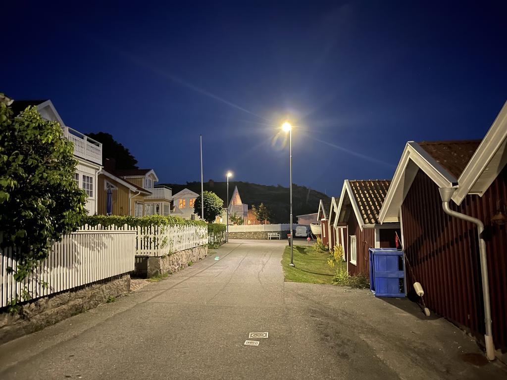 Havstenssund om kvällen.