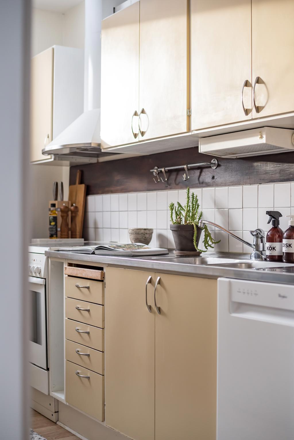 Här finns dessutom diskmaskin!