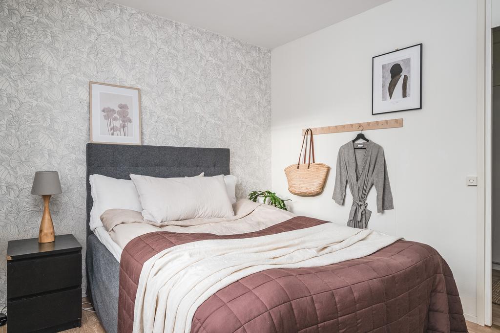 Här ryms en dubbelsäng