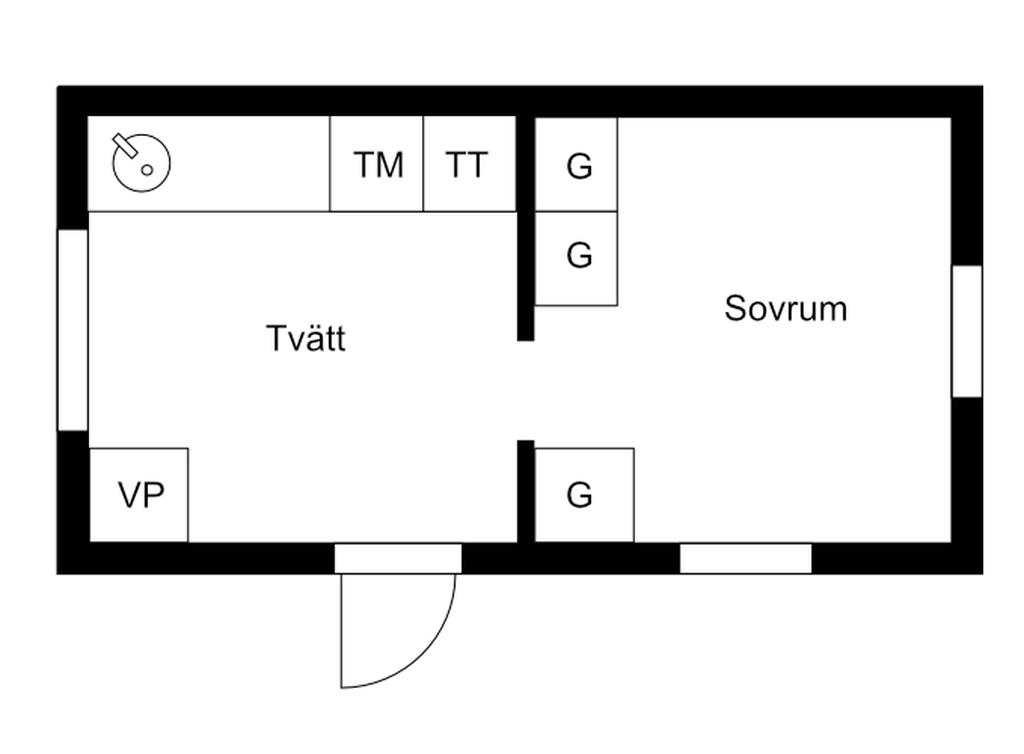 Gästhus och tvättstuga