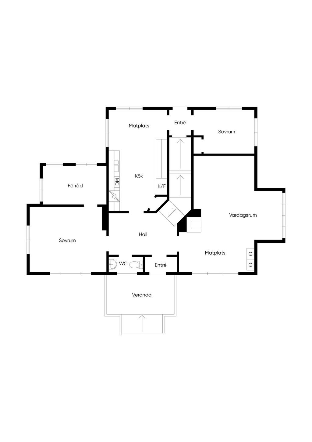 Entréplan - Planlösning