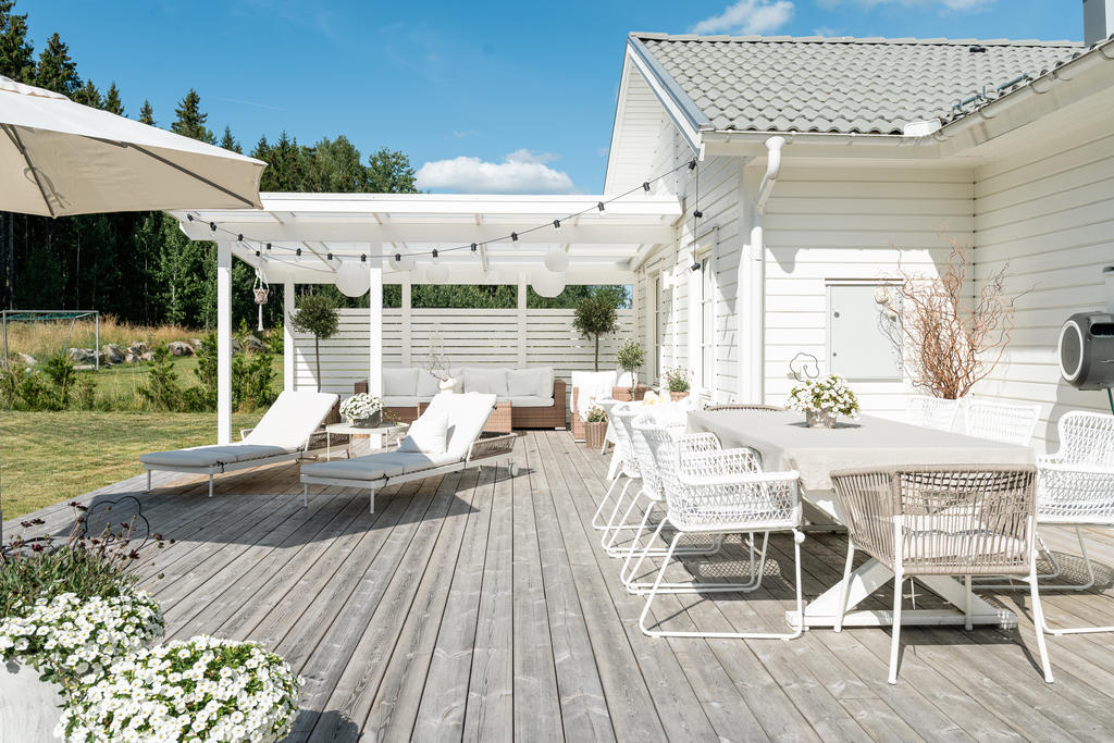 Uteplats baksida