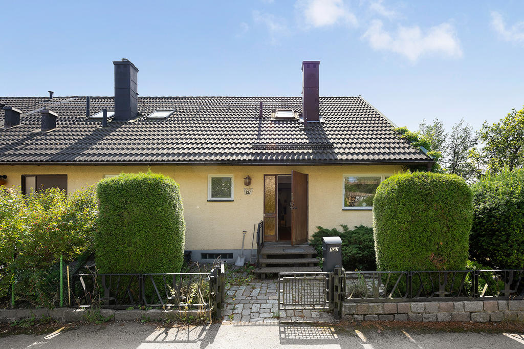 Fasad på framsidan
