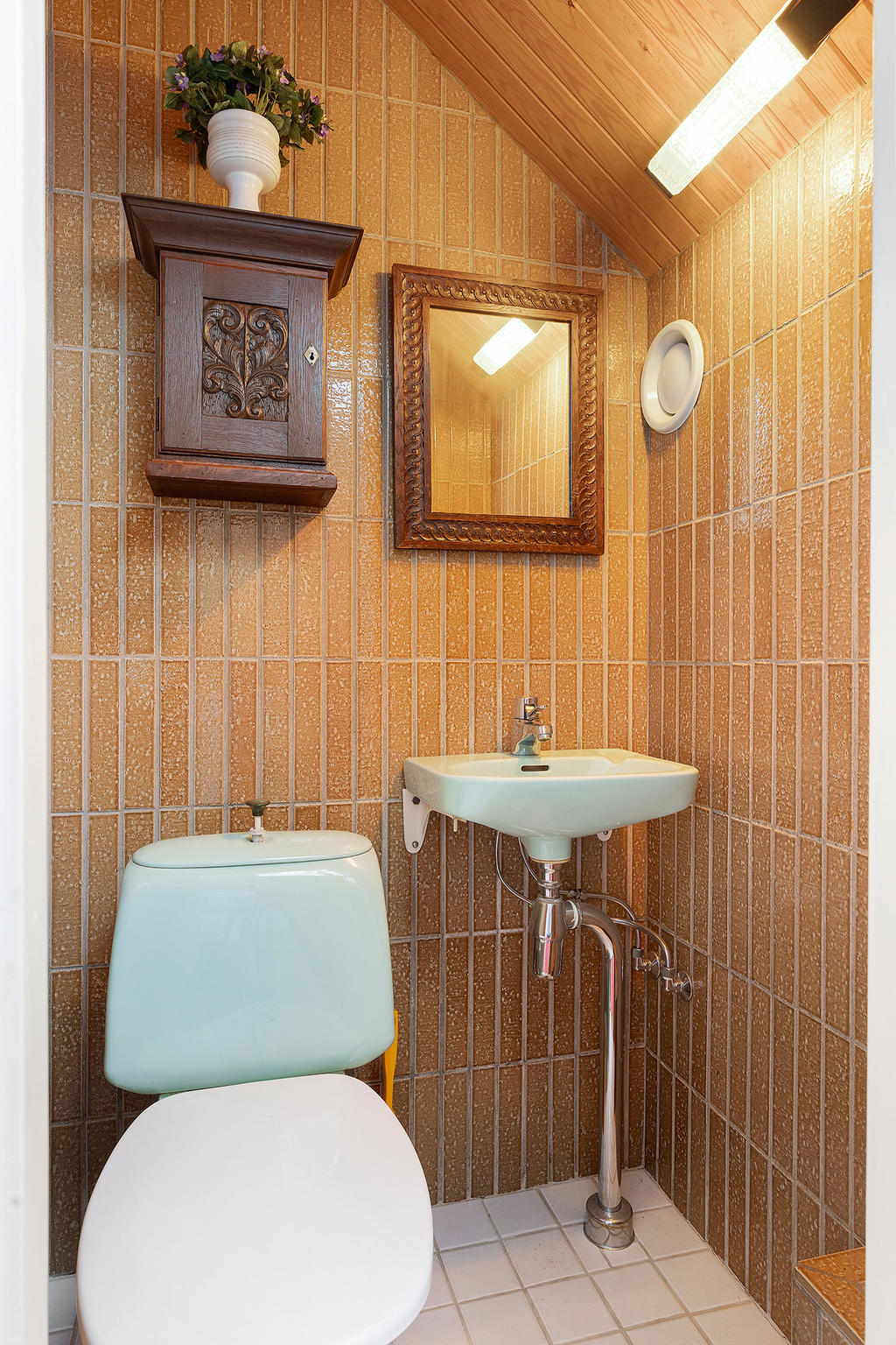 WC på övre plan