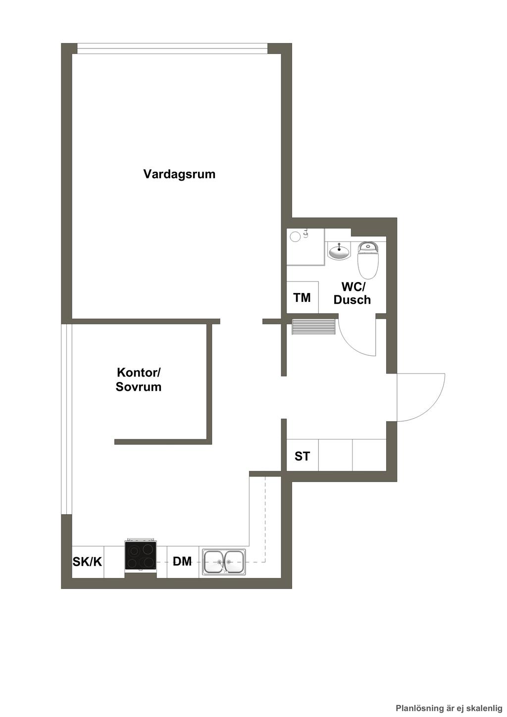 Planlösning
