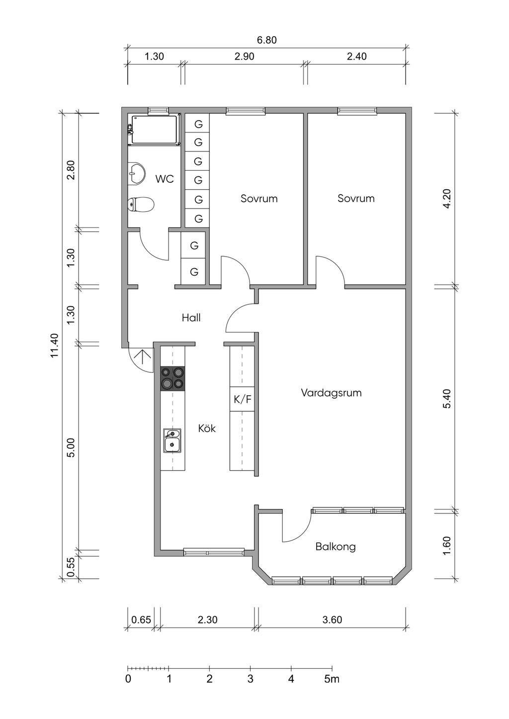 Planlösning