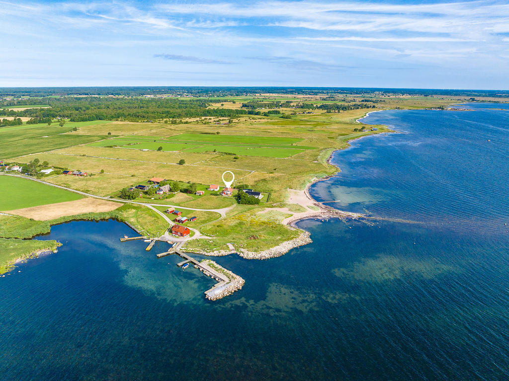 Drömläge nästan längst ner vid Östersjön
