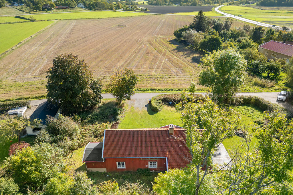 Vackra vyer över åkrarna