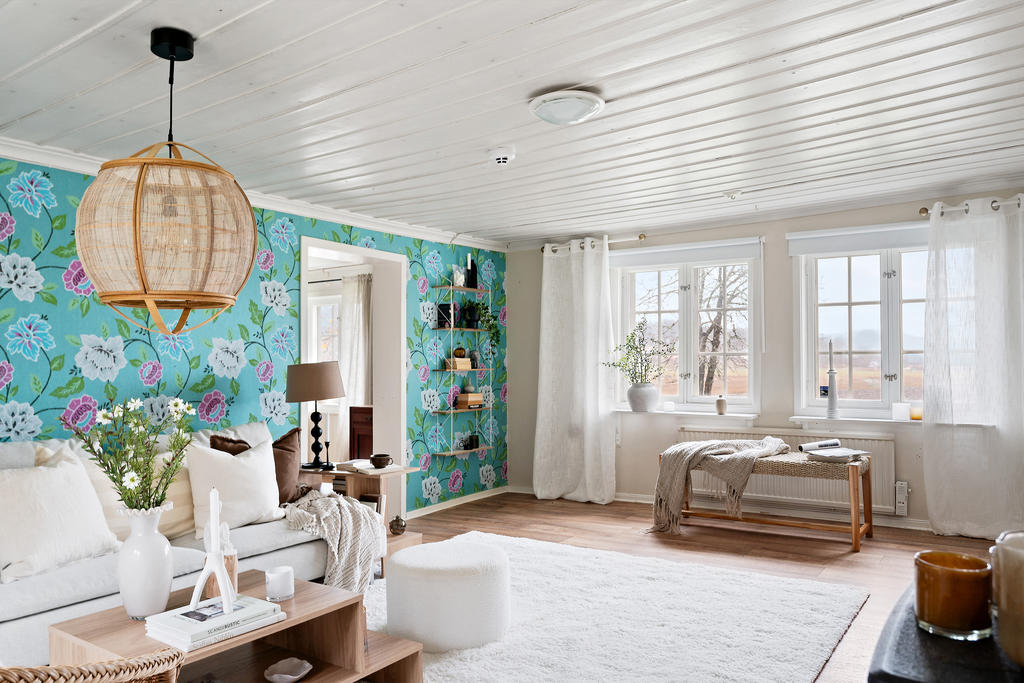 Ljust & fint med flera fönster