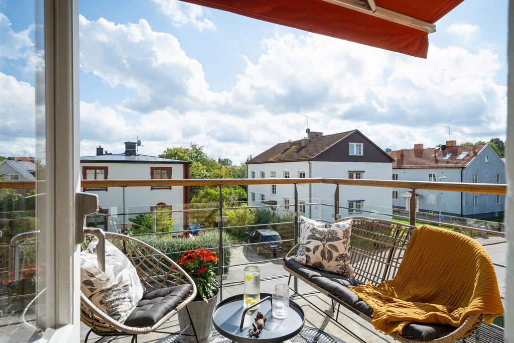Härlig utblick över grannskapet