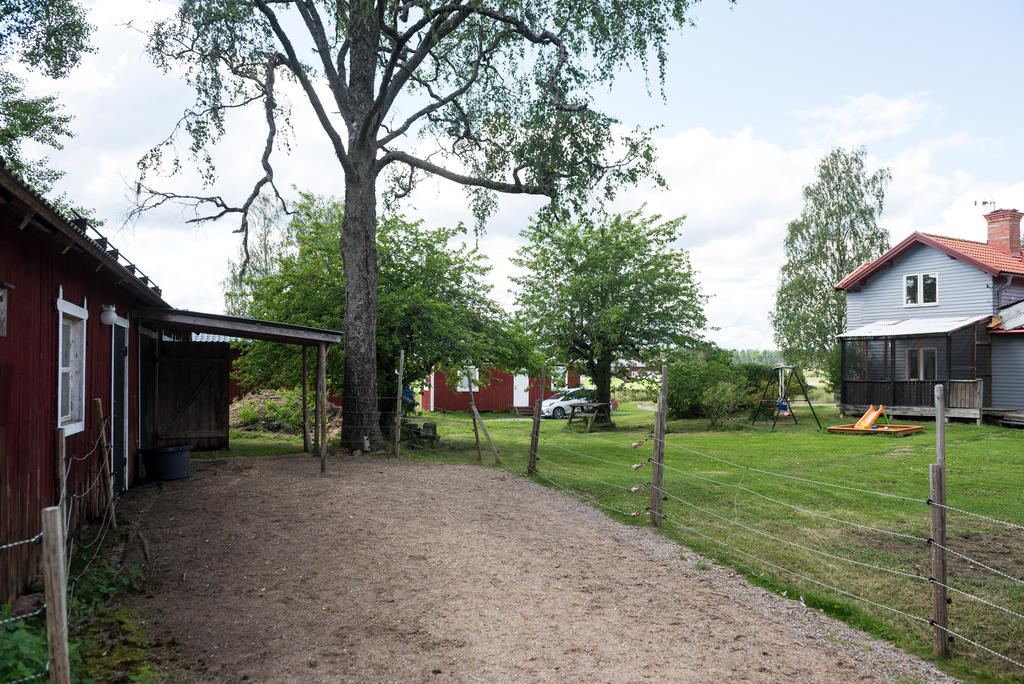 Stall med hage. 