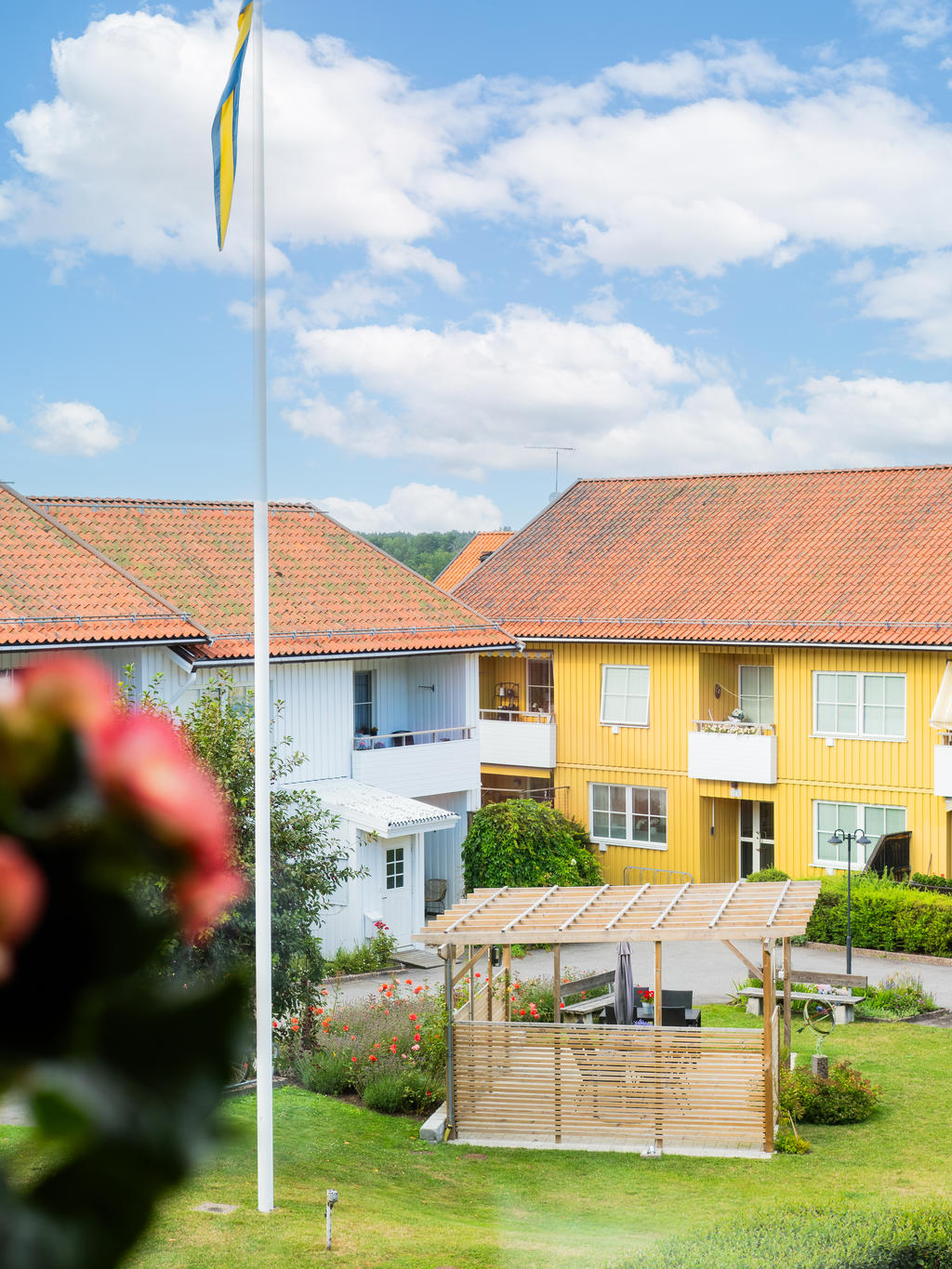 Utsikt från köksfönstret