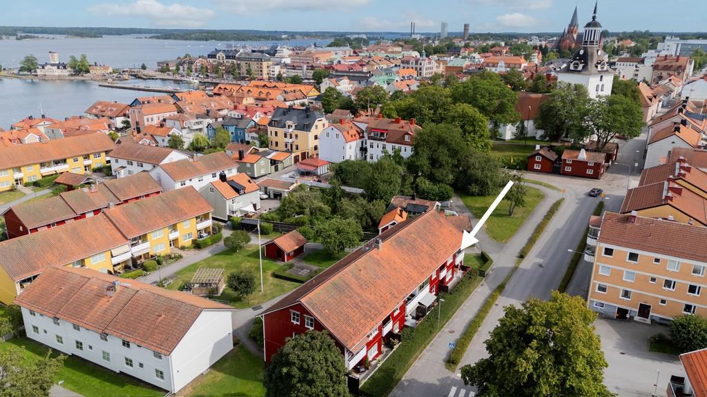 Mitt i centrala Västervik