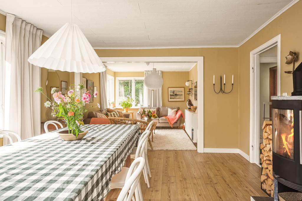 Braskaminen vid matplatsen höjer mysfaktorn