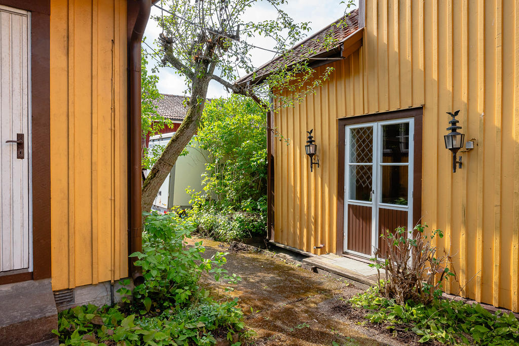 På innergården