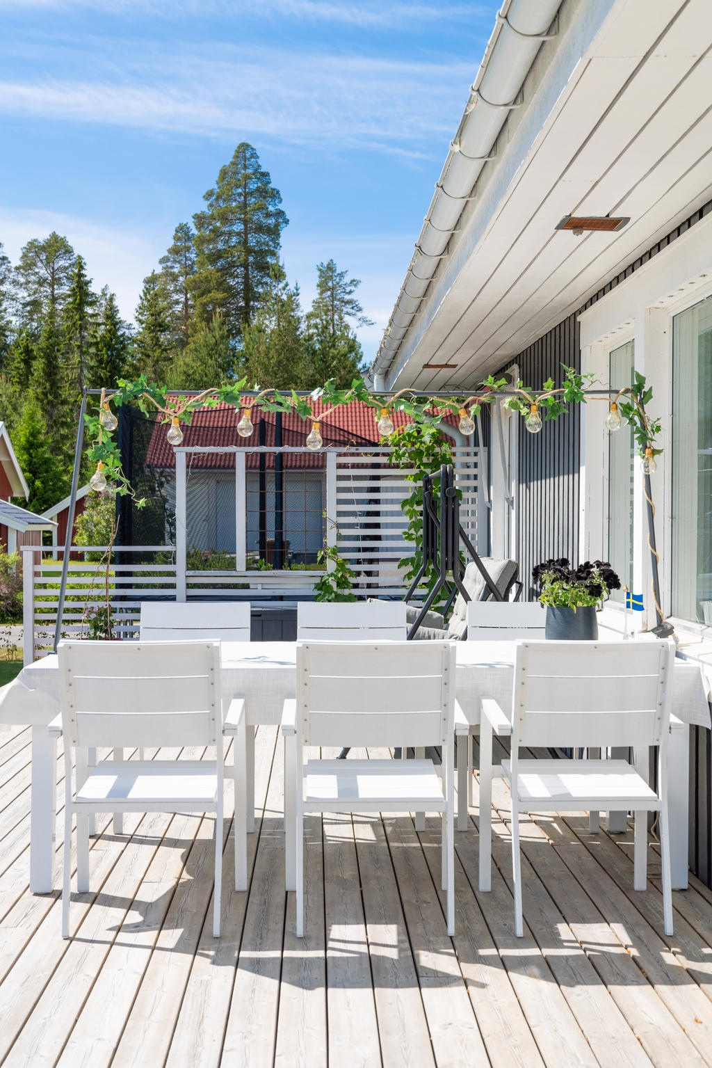 Denna bild är fotad innan huset målades om (2022)