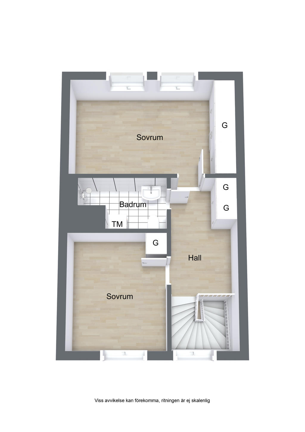 Övre plan