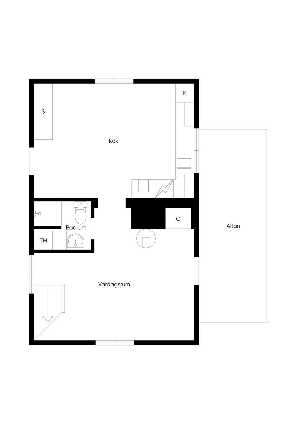 Planlösning - Entréplan 