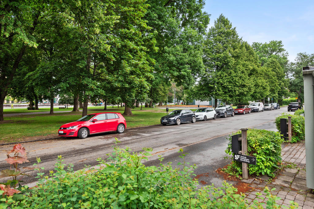 Vy mot parken