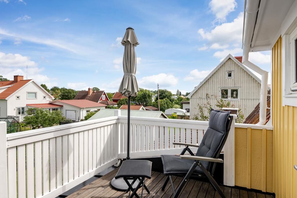 Underbar utsikt över takåsarna.