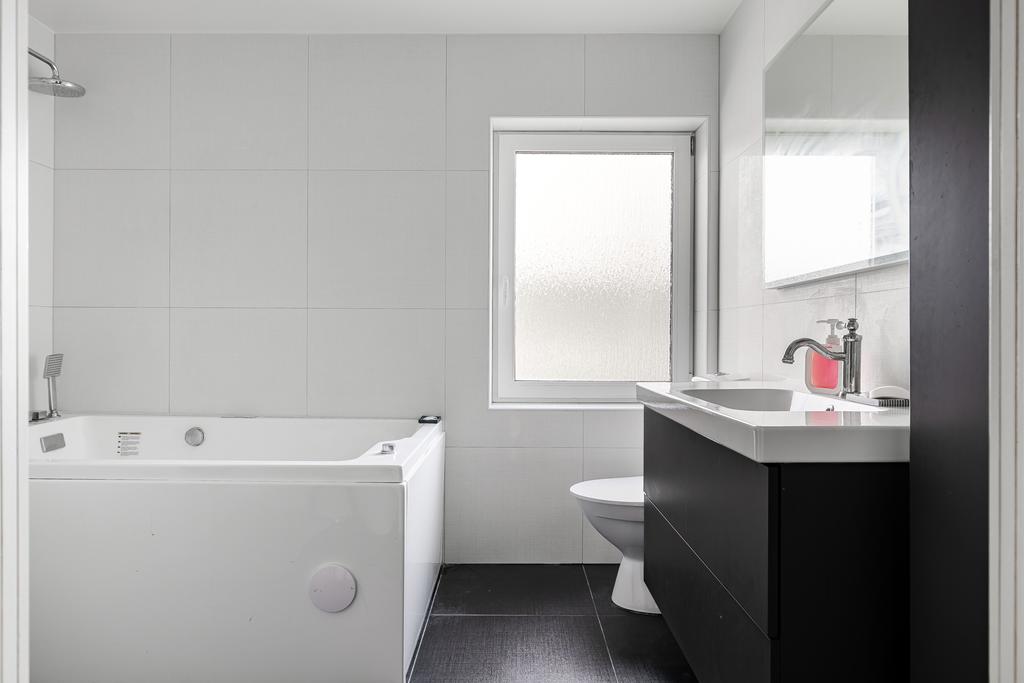 Badrum på övreplan