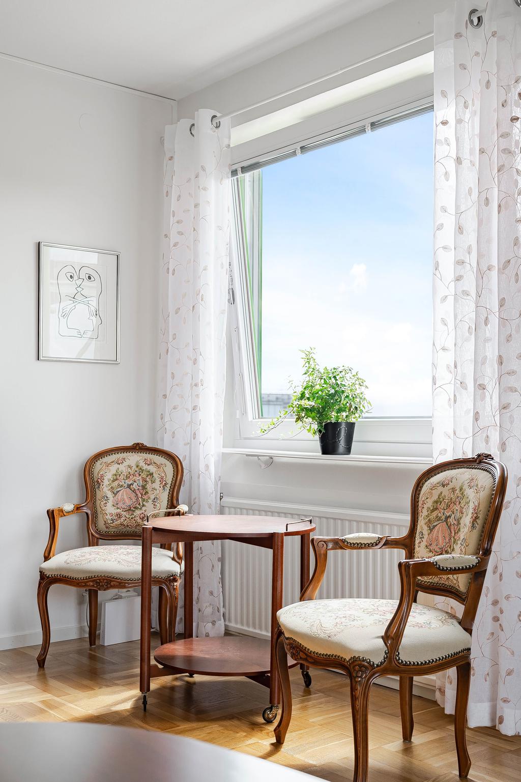 I vardagsrummet