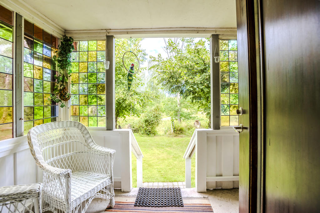 Punchveranda med fina glas