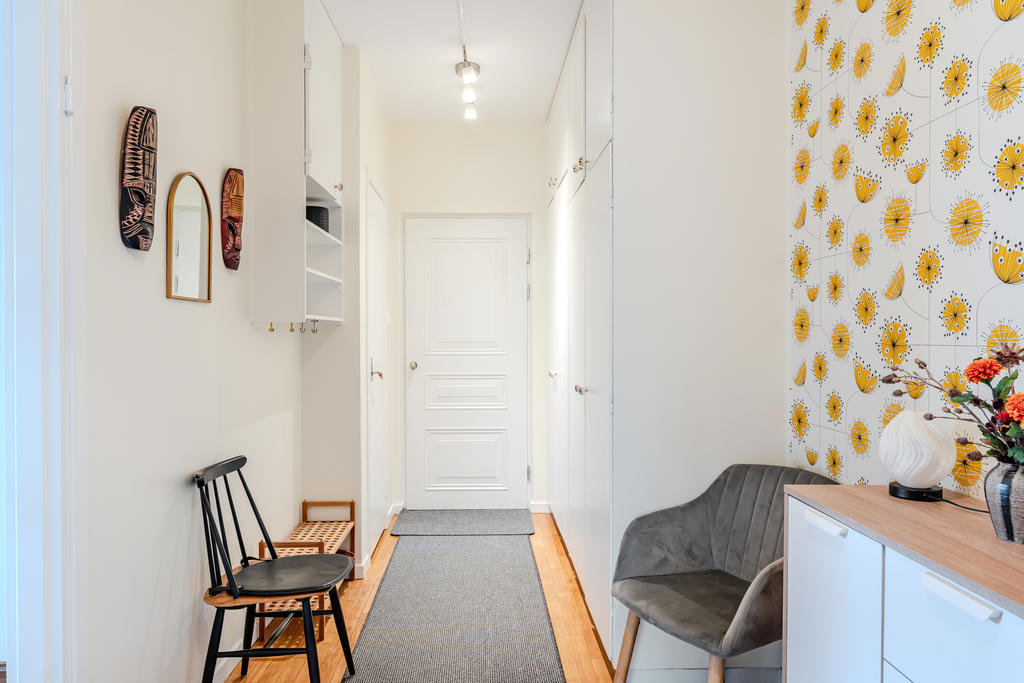 Hall med bra förvaring