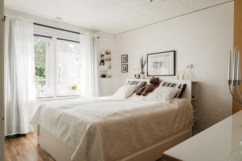 Sovrum på övre plan