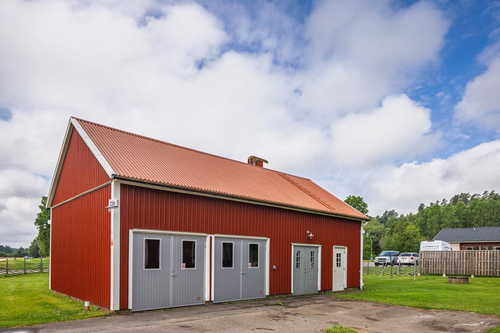 Stort garage