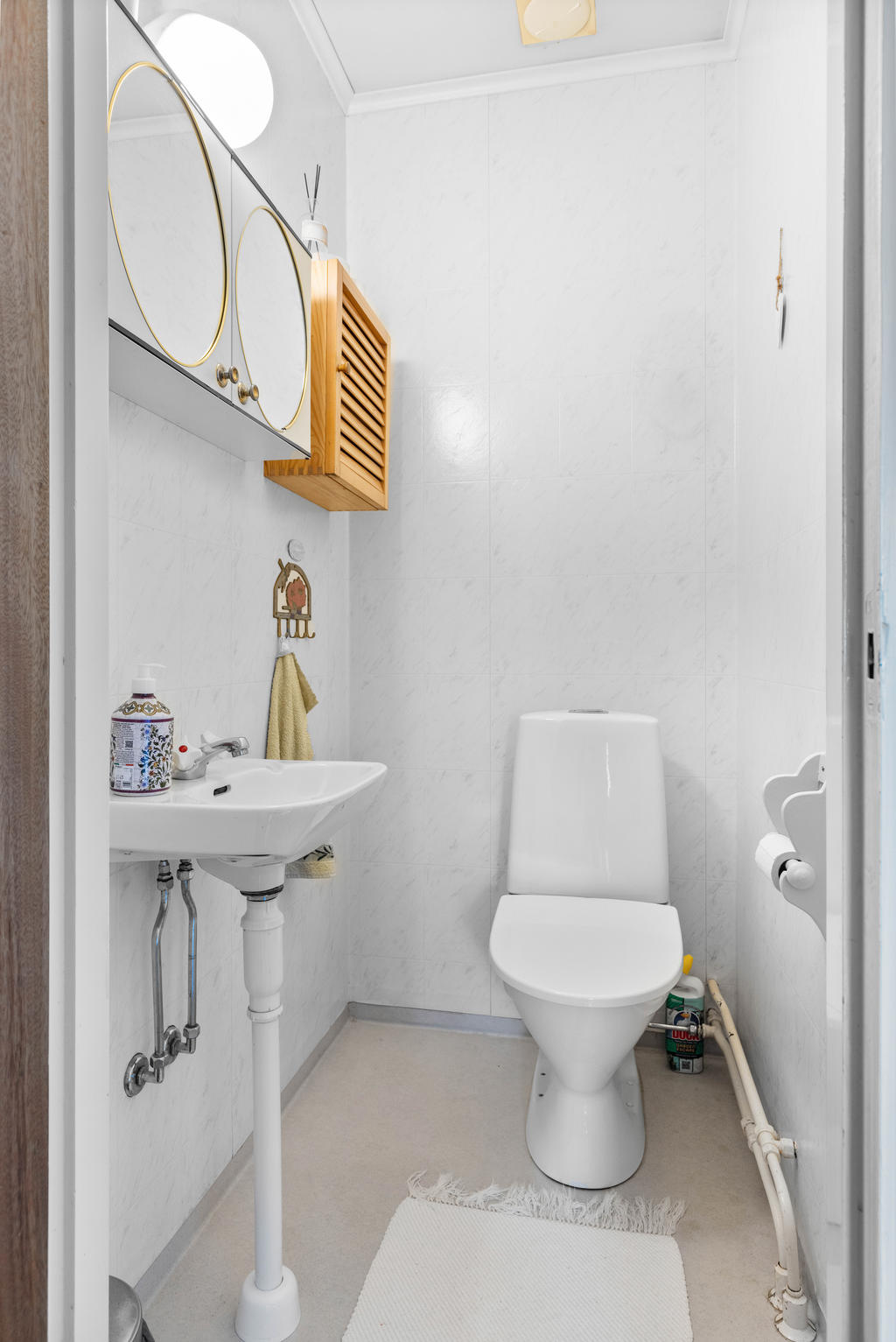 WC med handfat 