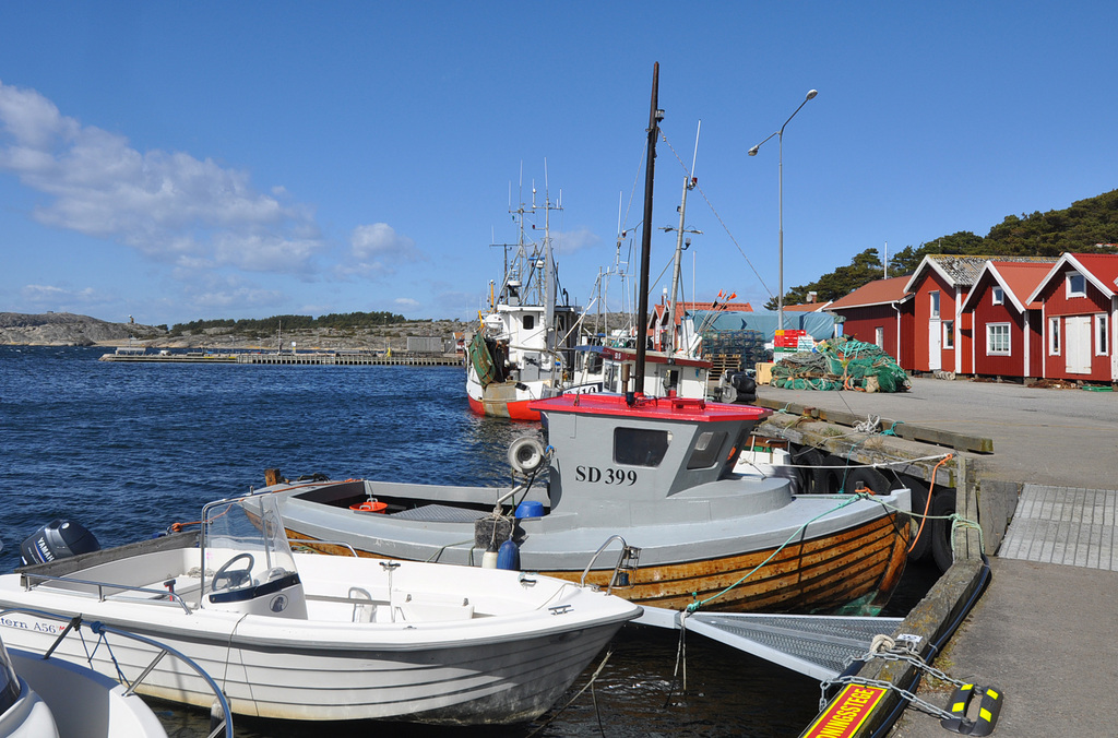 Miljöbild Resö hamn