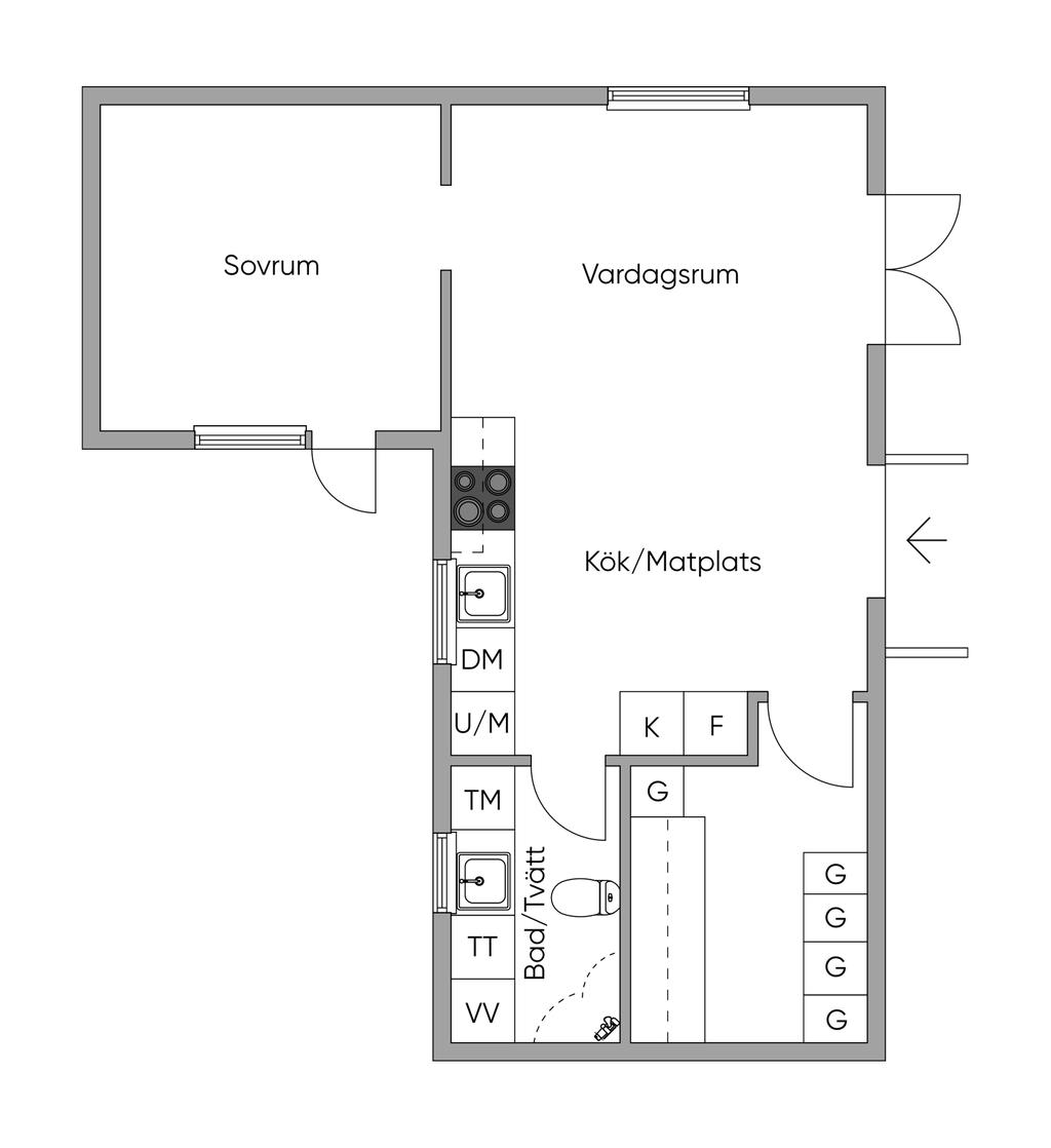 Alternativ Planlösning