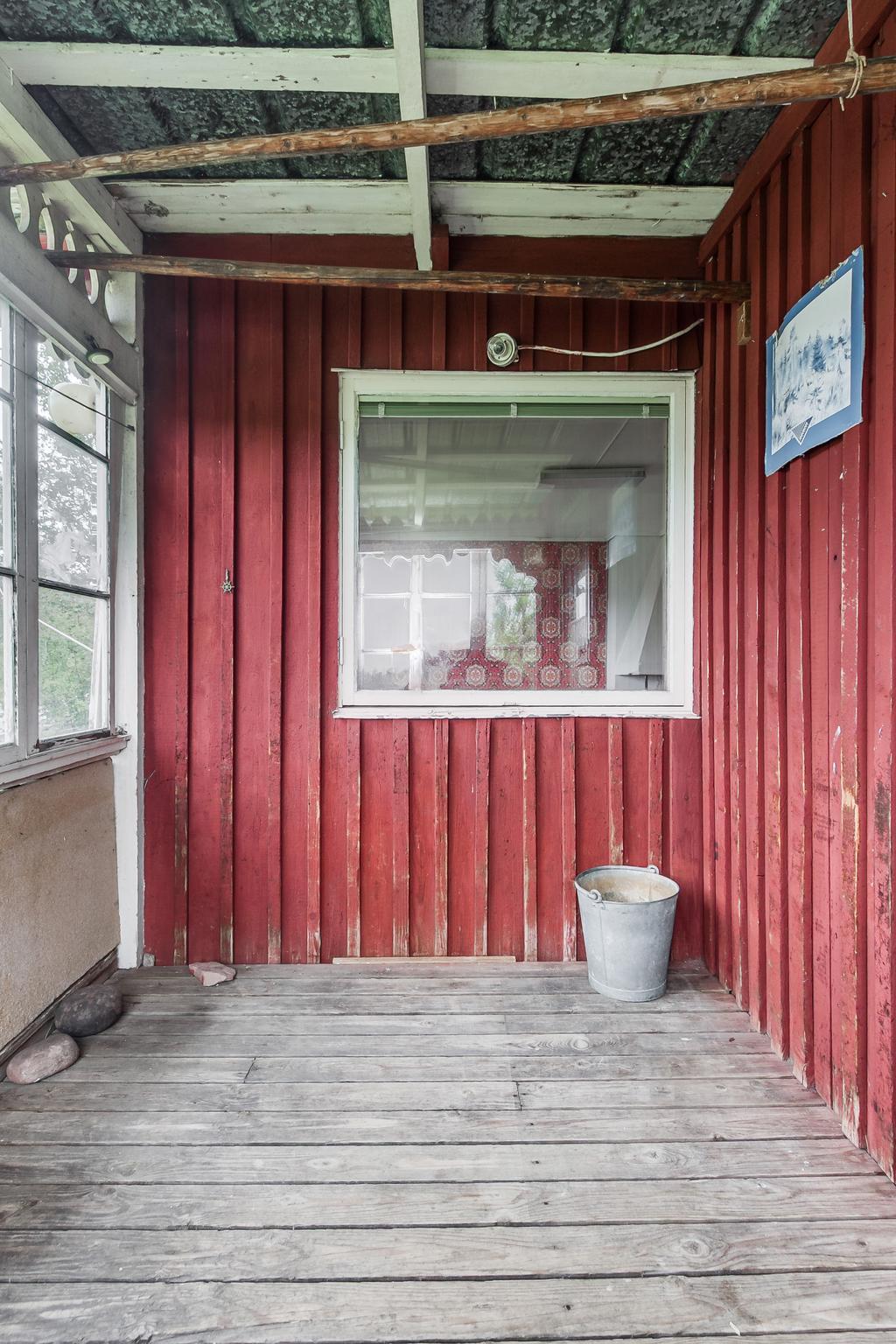 Veranda under tak