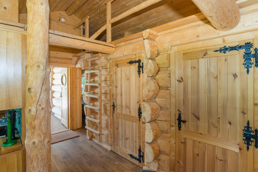 Gästhus. Även här finns ett mindre loft.