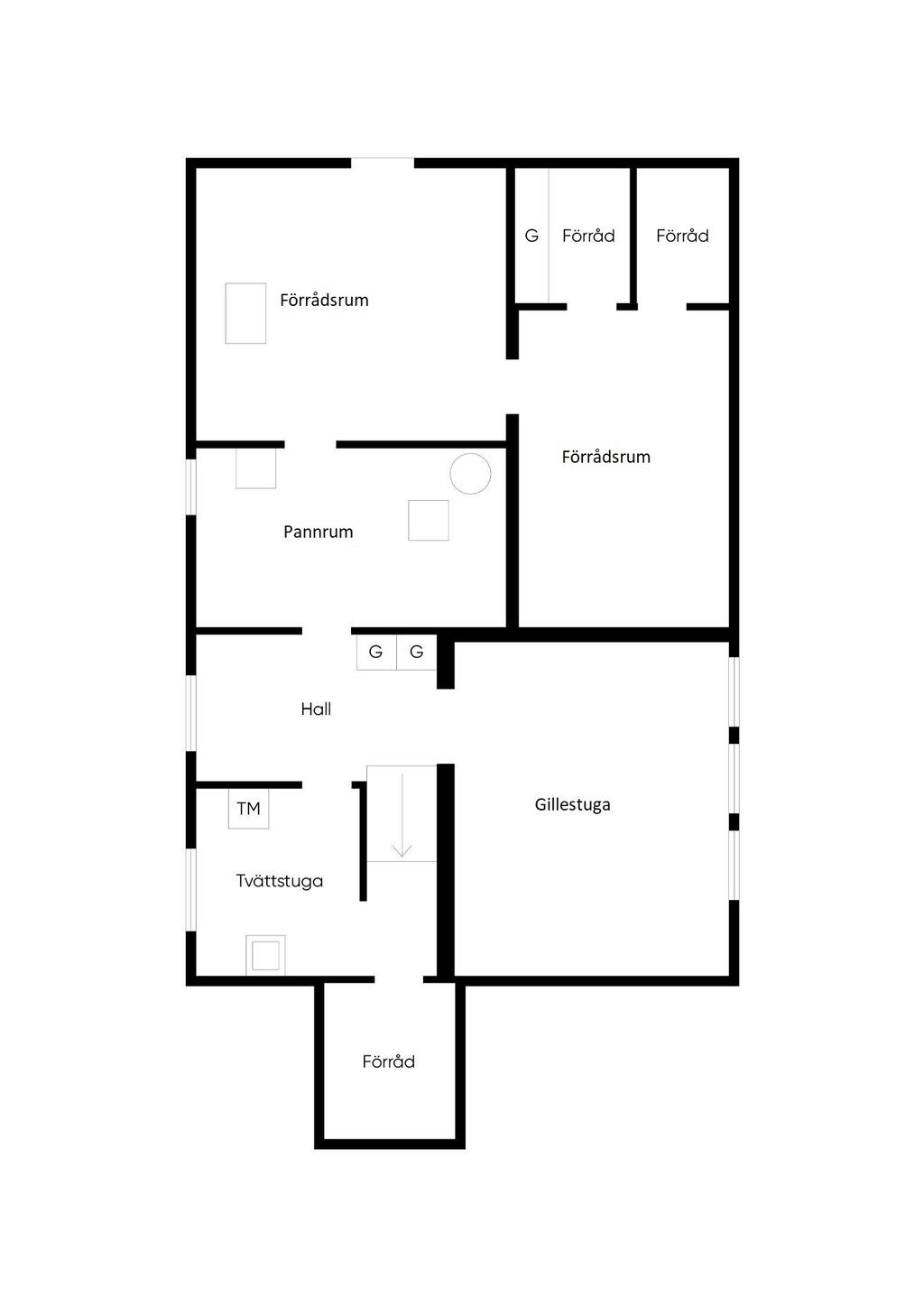Källarplan