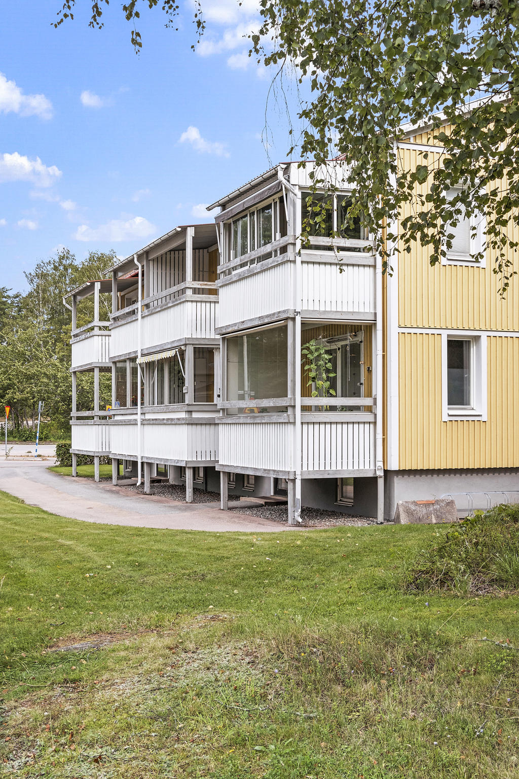 Stora balkonger