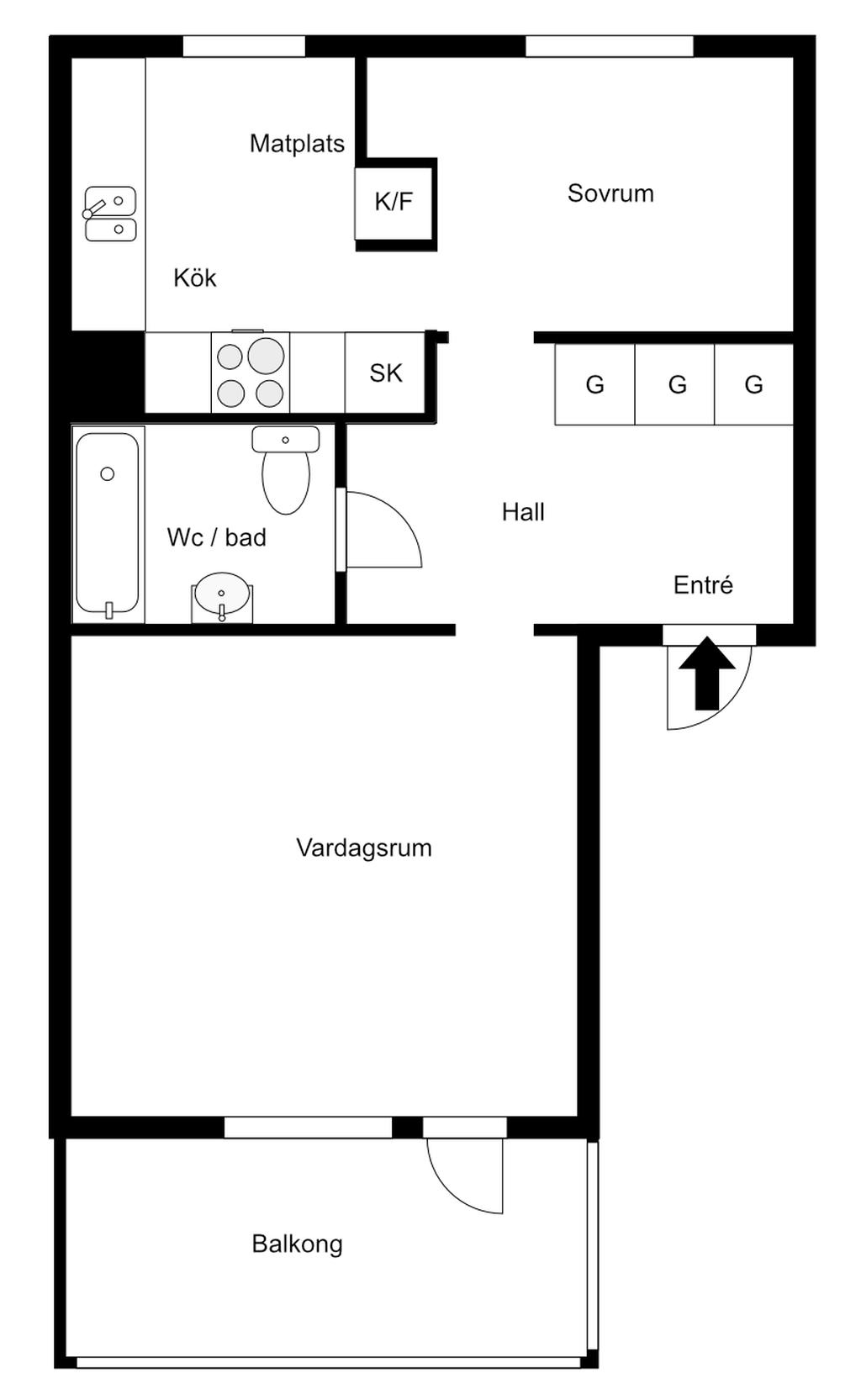 Planlösning
