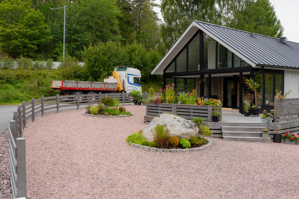 Del av trädgård
