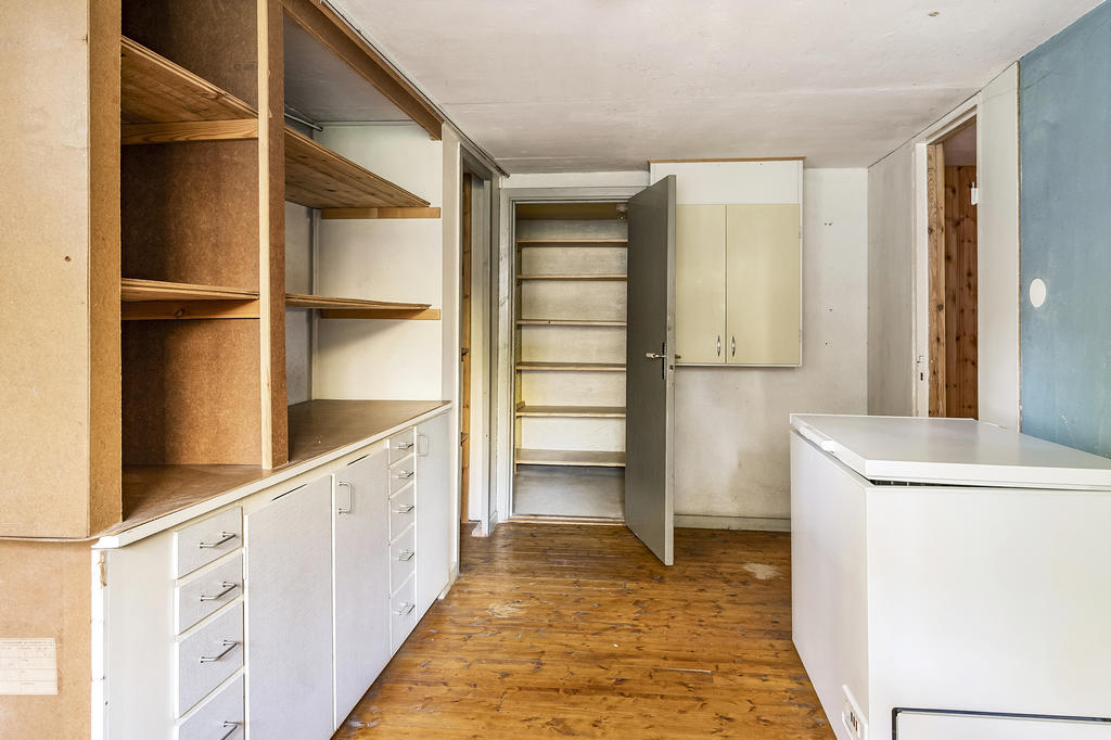 Förvaring/matkällare i källarplan