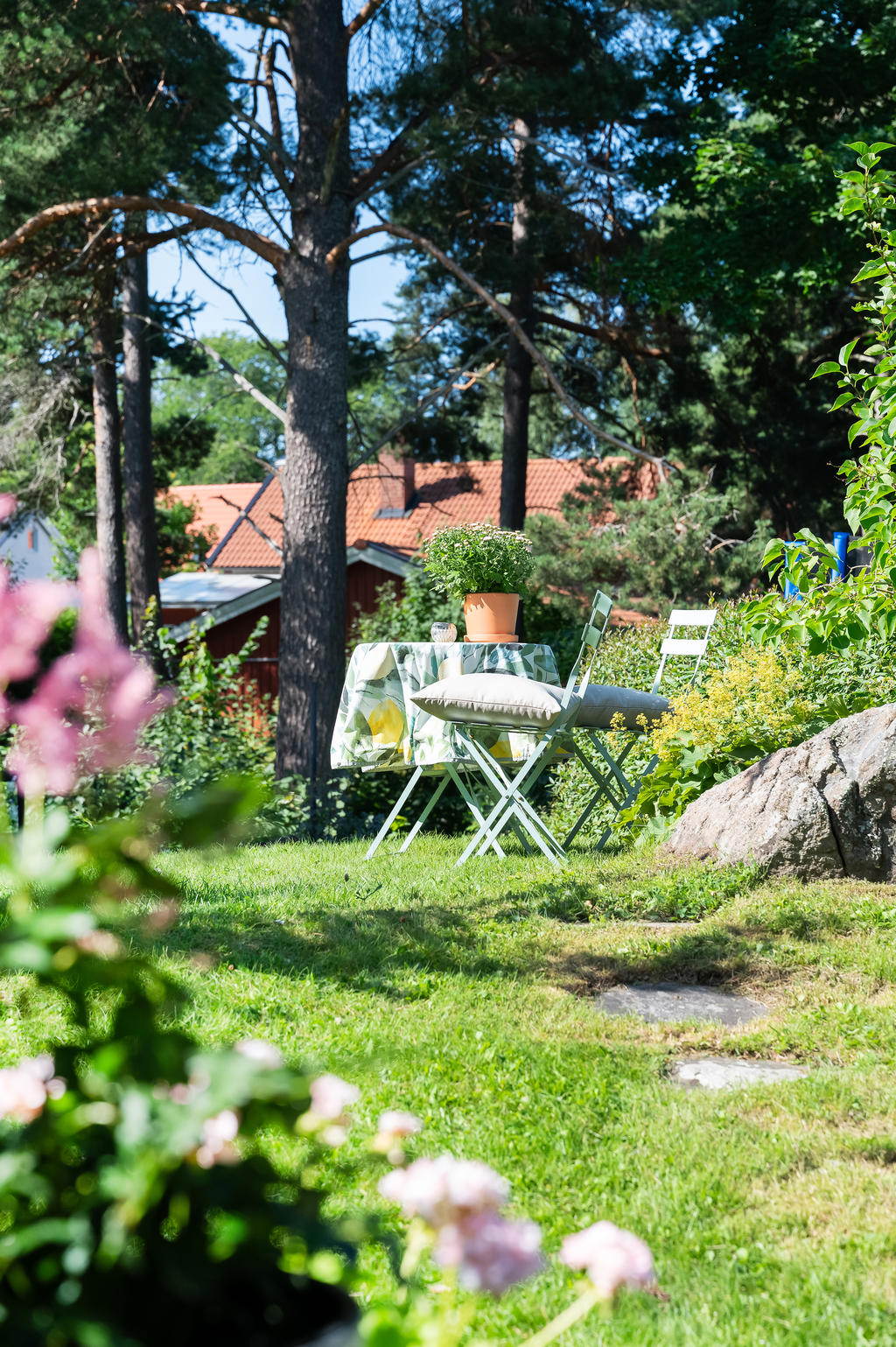Detaljbild trädgård 