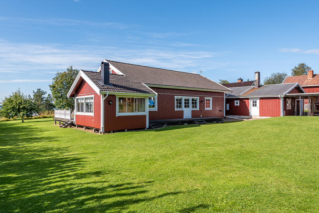 Husets baksida