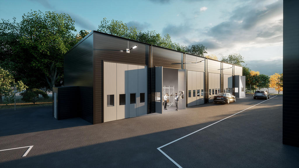 3D visualisering, kan avvika från verkligheten. 