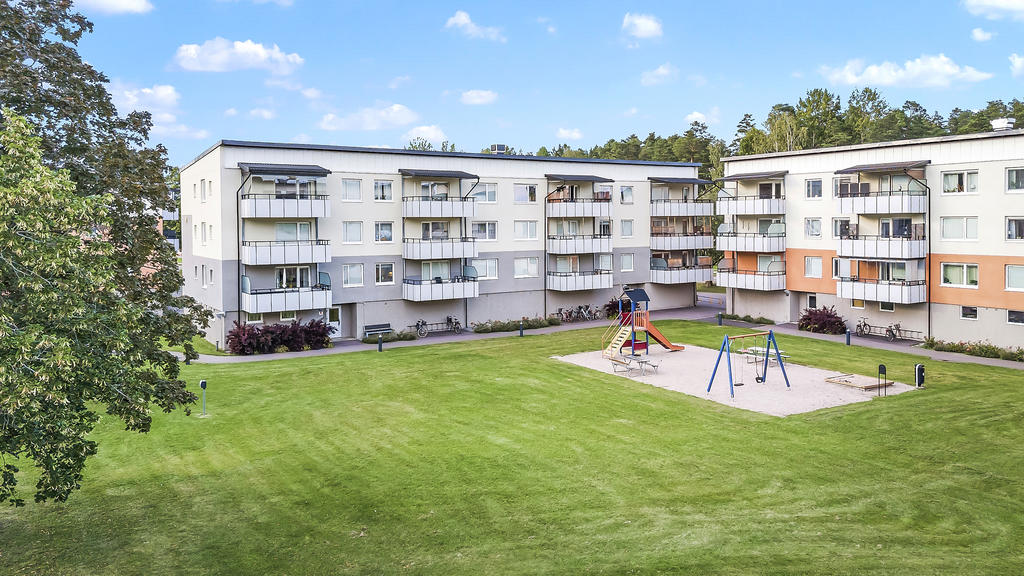 Innergården med lekpark