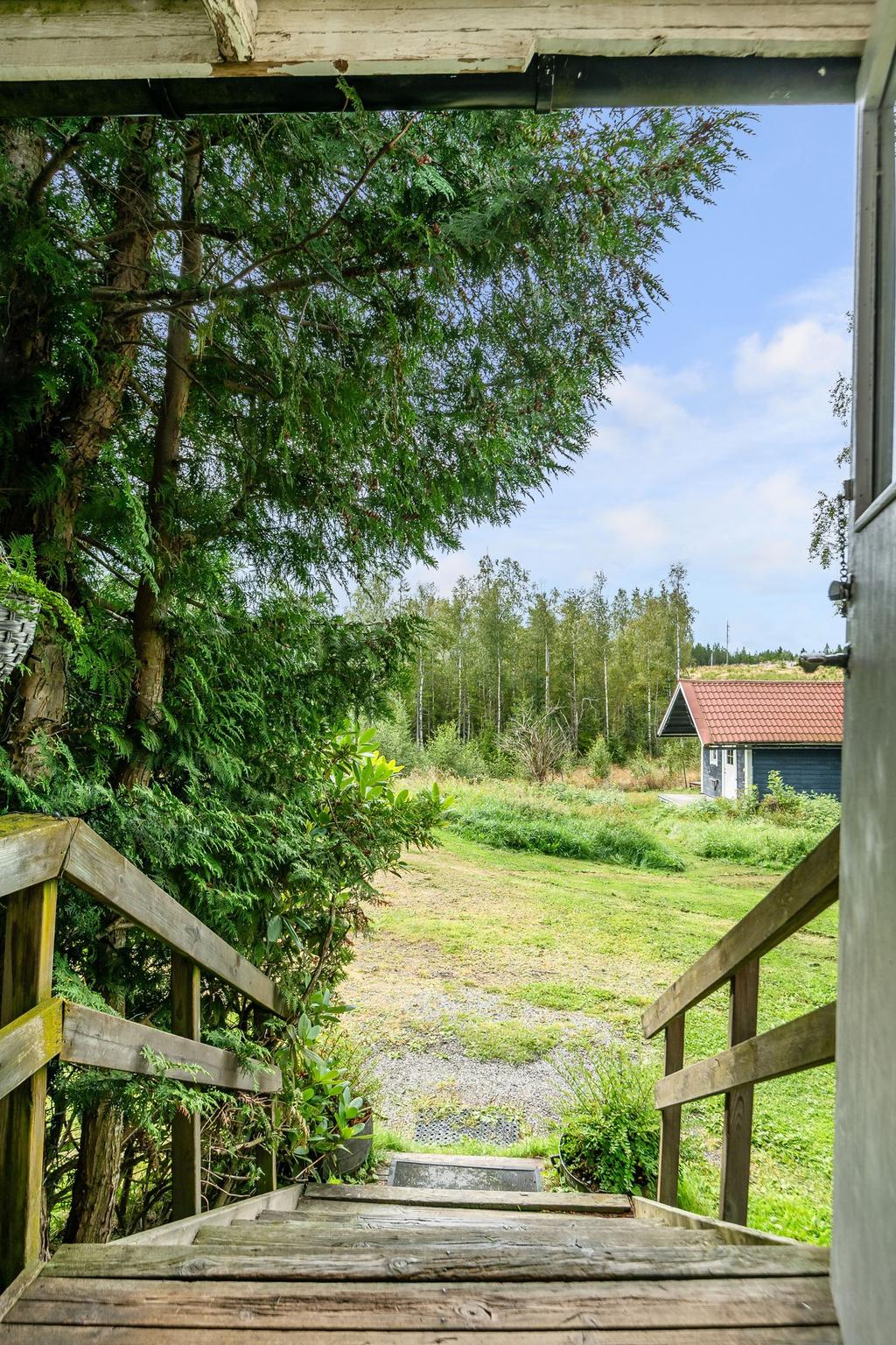 Vy från altanen. 