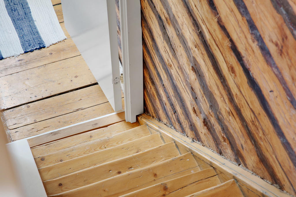 Trappan upp till etage 3 